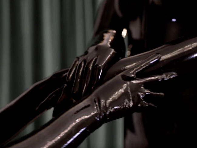 Latexhandschuhe in Ãl